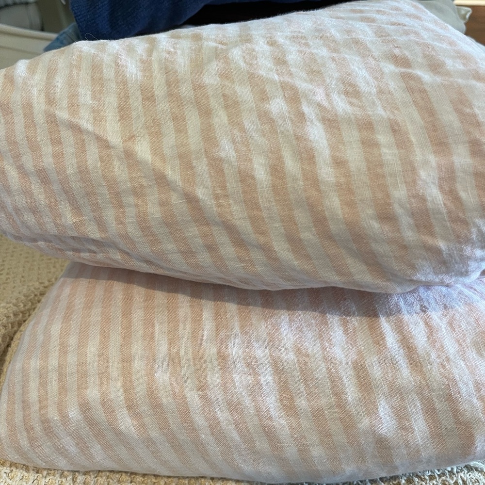 Striped Pink Sheet Set